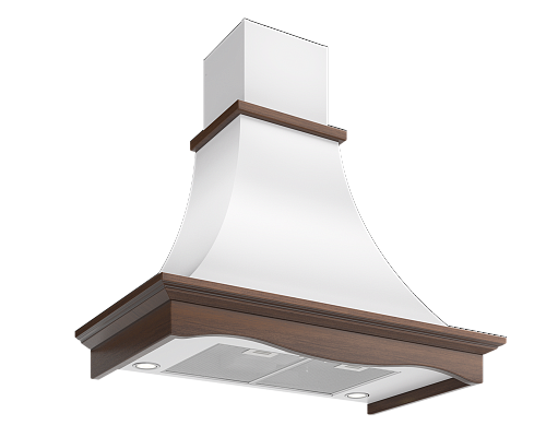 Цвет: белый / бук светло-коричневый 90 см